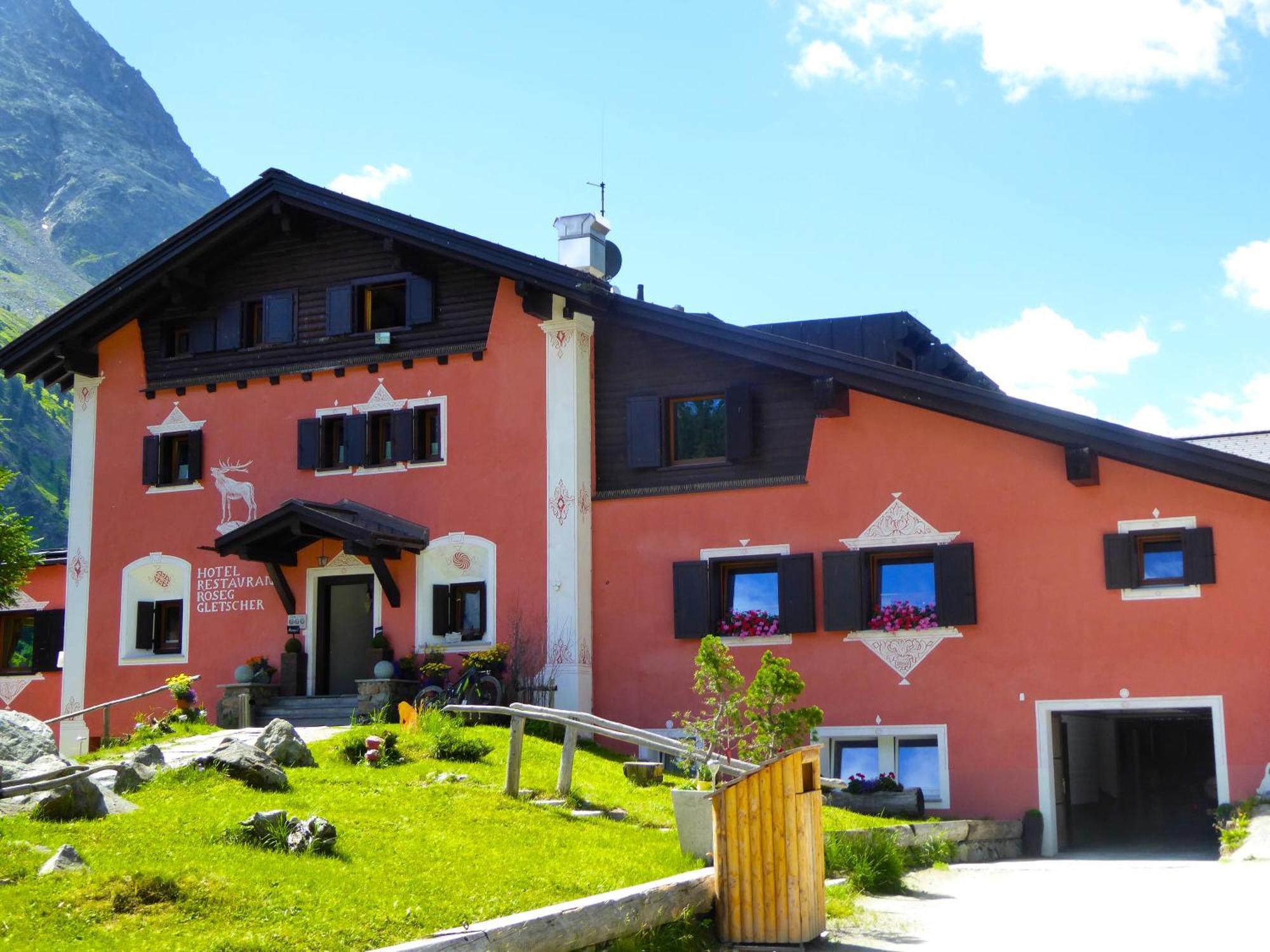 Hotel Roseg-Gletscher Pontresina Eksteriør billede
