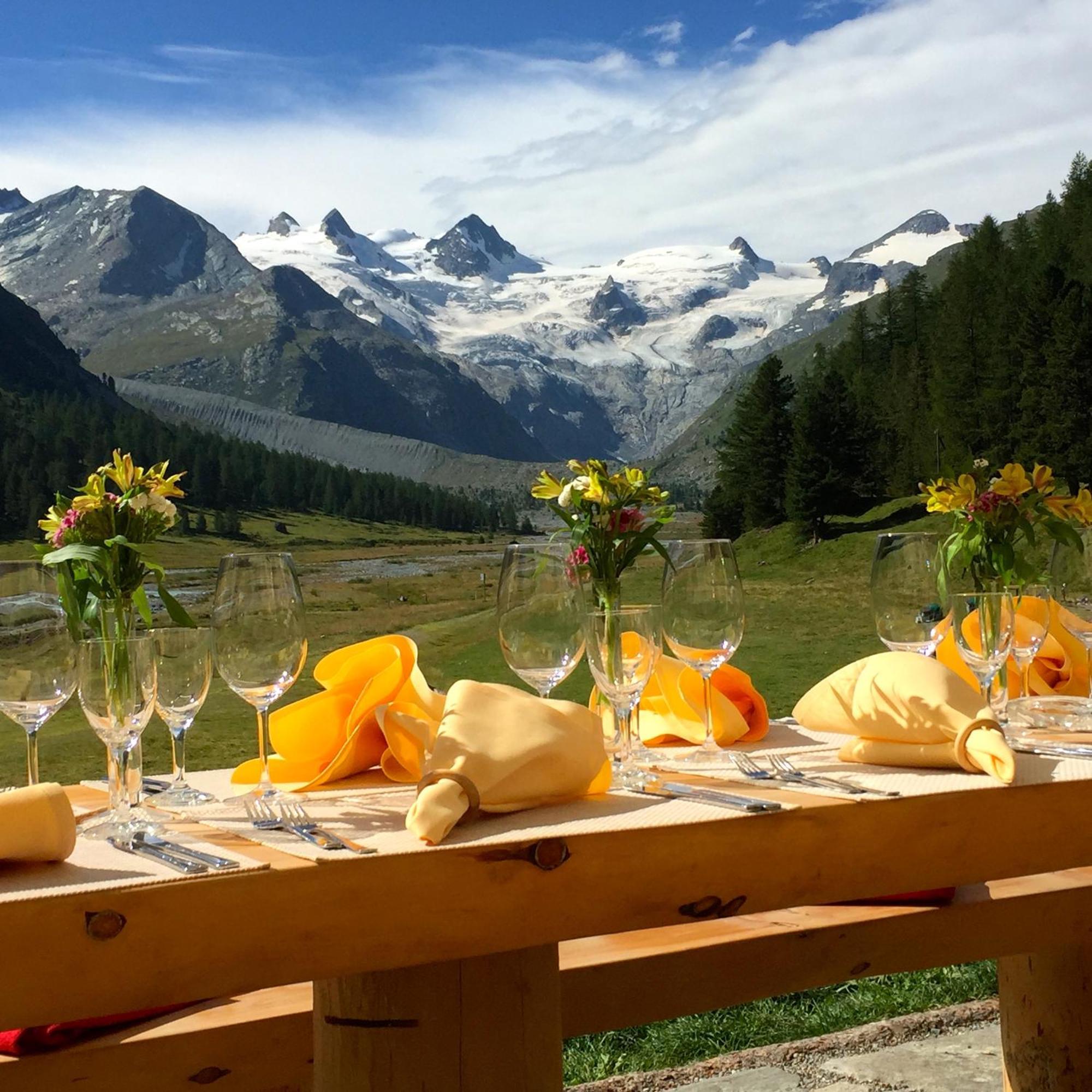 Hotel Roseg-Gletscher Pontresina Eksteriør billede