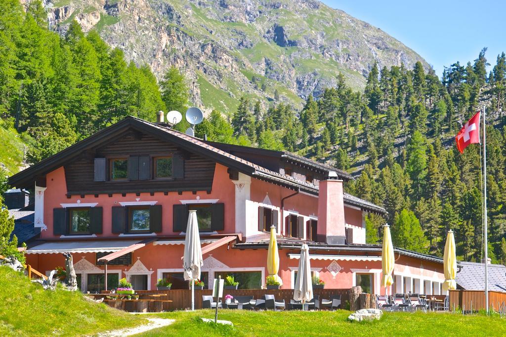 Hotel Roseg-Gletscher Pontresina Eksteriør billede