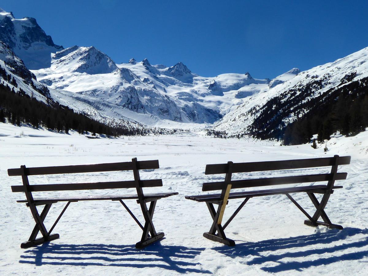 Hotel Roseg-Gletscher Pontresina Eksteriør billede
